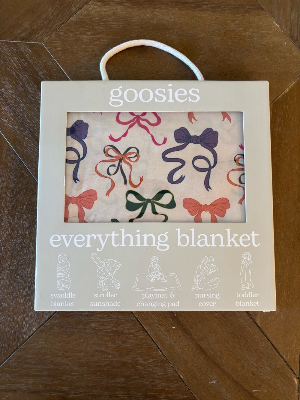 Goosies Pink Multi Bow Everything Blanket
